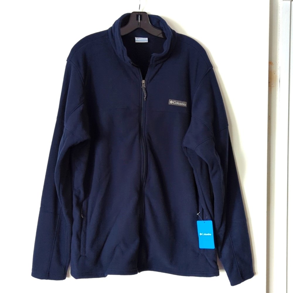 NWT Columbia zip fleece XL